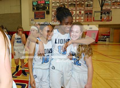 Thumbnail 2 in Linfield Christian vs. Montclair (CIF SS D5AA Finals) photogallery.