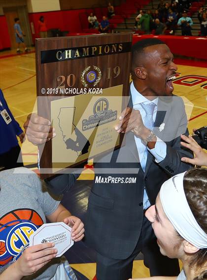 Thumbnail 1 in Linfield Christian vs. Montclair (CIF SS D5AA Finals) photogallery.