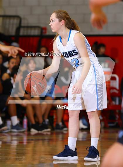 Thumbnail 2 in Linfield Christian vs. Montclair (CIF SS D5AA Finals) photogallery.