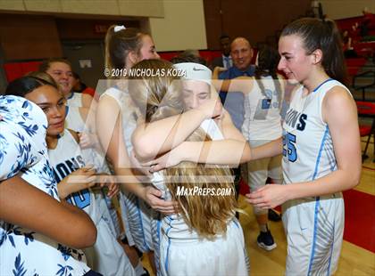Thumbnail 3 in Linfield Christian vs. Montclair (CIF SS D5AA Finals) photogallery.