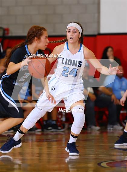 Thumbnail 3 in Linfield Christian vs. Montclair (CIF SS D5AA Finals) photogallery.