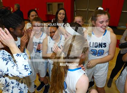 Thumbnail 1 in Linfield Christian vs. Montclair (CIF SS D5AA Finals) photogallery.