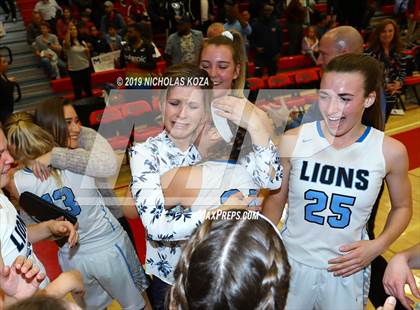 Thumbnail 2 in Linfield Christian vs. Montclair (CIF SS D5AA Finals) photogallery.