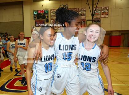 Thumbnail 3 in Linfield Christian vs. Montclair (CIF SS D5AA Finals) photogallery.