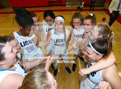 Thumbnail 3 in Linfield Christian vs. Montclair (CIF SS D5AA Finals) photogallery.