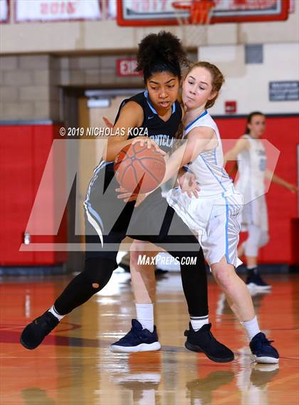 Thumbnail 2 in Linfield Christian vs. Montclair (CIF SS D5AA Finals) photogallery.