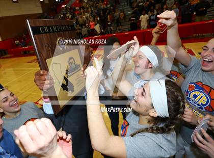Thumbnail 1 in Linfield Christian vs. Montclair (CIF SS D5AA Finals) photogallery.
