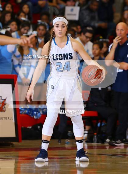 Thumbnail 2 in Linfield Christian vs. Montclair (CIF SS D5AA Finals) photogallery.