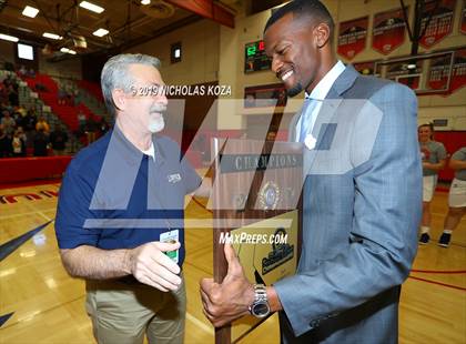 Thumbnail 2 in Linfield Christian vs. Montclair (CIF SS D5AA Finals) photogallery.