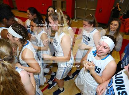 Thumbnail 2 in Linfield Christian vs. Montclair (CIF SS D5AA Finals) photogallery.