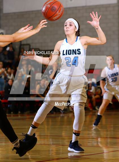 Thumbnail 2 in Linfield Christian vs. Montclair (CIF SS D5AA Finals) photogallery.