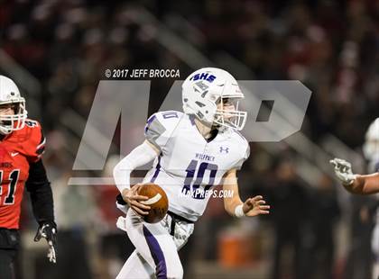Thumbnail 3 in Shasta @ Bishop Diego Division 3-AA State Championship  photogallery.