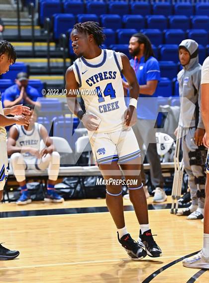 Thumbnail 3 in Cypress Creek vs. Guyer (Houston Methodist Cy-Hoops Invitational) photogallery.