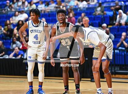 Thumbnail 2 in Cypress Creek vs. Guyer (Houston Methodist Cy-Hoops Invitational) photogallery.