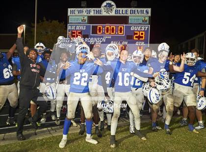 Thumbnail 2 in Cocoa Beach vs Stanton (SSAA Round 1 Playoff) photogallery.