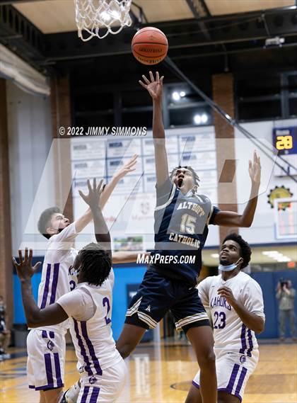 Thumbnail 2 in Collinsville vs. Althoff Catholic (Chick-fil-A Classic) photogallery.