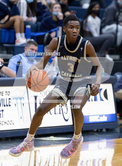 Thumbnail 1 in Collinsville vs. Althoff Catholic (Chick-fil-A Classic) photogallery.