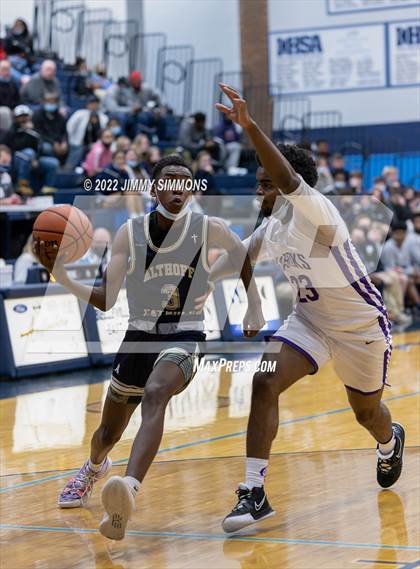 Thumbnail 1 in Collinsville vs. Althoff Catholic (Chick-fil-A Classic) photogallery.