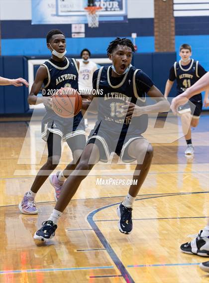 Thumbnail 1 in Collinsville vs. Althoff Catholic (Chick-fil-A Classic) photogallery.