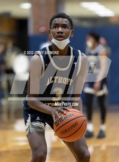 Thumbnail 1 in Collinsville vs. Althoff Catholic (Chick-fil-A Classic) photogallery.