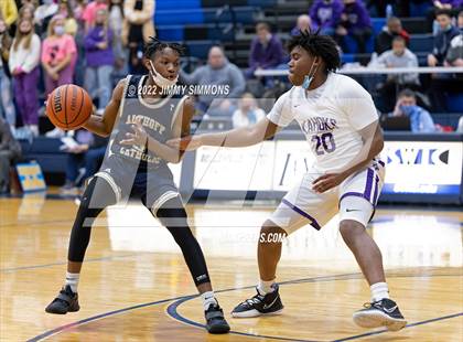 Thumbnail 2 in Collinsville vs. Althoff Catholic (Chick-fil-A Classic) photogallery.
