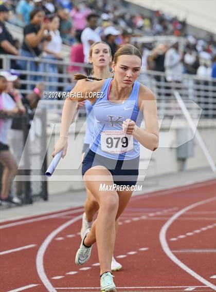 Thumbnail 2 in UIL Track & Field 6A Region 3 Regional Final Preliminaries (4 x 400 Meter) photogallery.