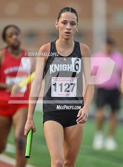 Thumbnail 3 in UIL Track & Field 6A Region 3 Regional Final Preliminaries (4 x 400 Meter) photogallery.