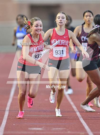 Thumbnail 2 in UIL Track & Field 6A Region 3 Regional Final Preliminaries (4 x 400 Meter) photogallery.
