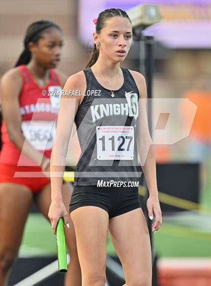 Thumbnail 2 in UIL Track & Field 6A Region 3 Regional Final Preliminaries (4 x 400 Meter) photogallery.