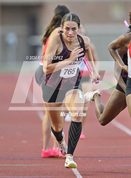 Thumbnail 3 in UIL Track & Field 6A Region 3 Regional Final Preliminaries (4 x 400 Meter) photogallery.