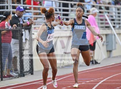 Thumbnail 1 in UIL Track & Field 6A Region 3 Regional Final Preliminaries (4 x 400 Meter) photogallery.