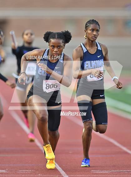 Thumbnail 3 in UIL Track & Field 6A Region 3 Regional Final Preliminaries (4 x 400 Meter) photogallery.