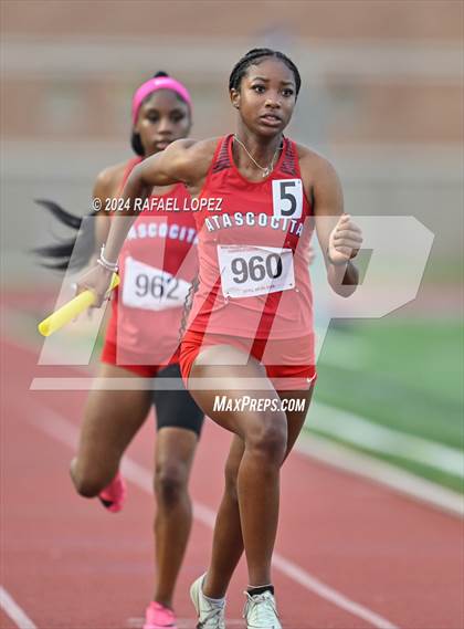 Thumbnail 1 in UIL Track & Field 6A Region 3 Regional Final Preliminaries (4 x 400 Meter) photogallery.