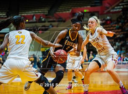 Thumbnail 1 in Clovis West vs. Edison (CIF CS D1 Final) photogallery.
