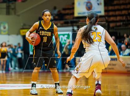 Thumbnail 2 in Clovis West vs. Edison (CIF CS D1 Final) photogallery.