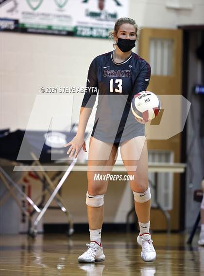 Thumbnail 3 in Cherokee Trail vs Lakewood (CHSAA 5A Regional Playoff) photogallery.