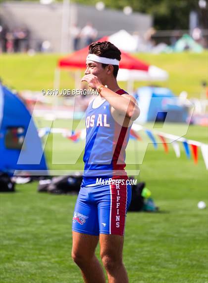 Thumbnail 1 in CIF Track and Field Championships (Boys Long Jump - Day 1) photogallery.