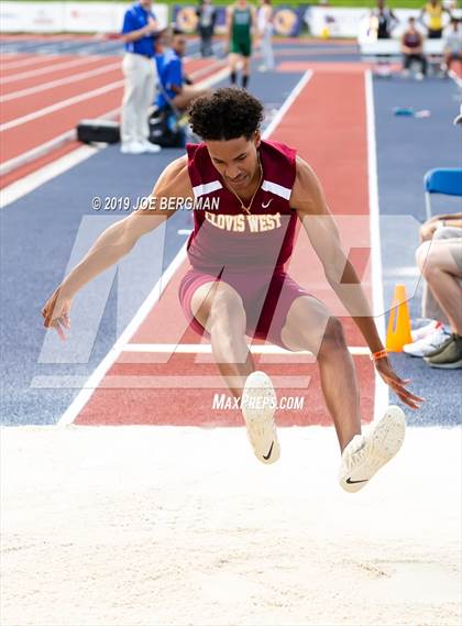 Thumbnail 1 in CIF Track and Field Championships (Boys Long Jump - Day 1) photogallery.