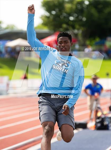 Thumbnail 2 in CIF Track and Field Championships (Boys Long Jump - Day 1) photogallery.