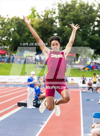 Thumbnail 2 in CIF Track and Field Championships (Boys Long Jump - Day 1) photogallery.