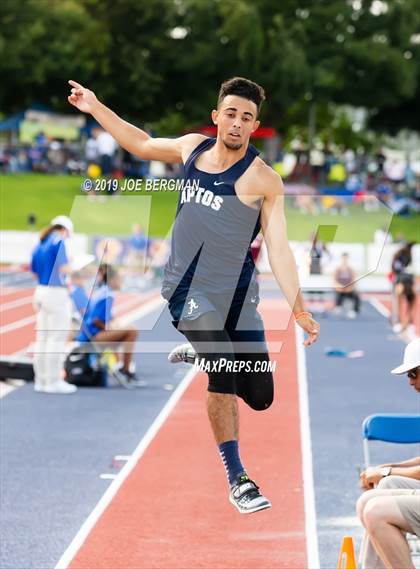 Thumbnail 1 in CIF Track and Field Championships (Boys Long Jump - Day 1) photogallery.