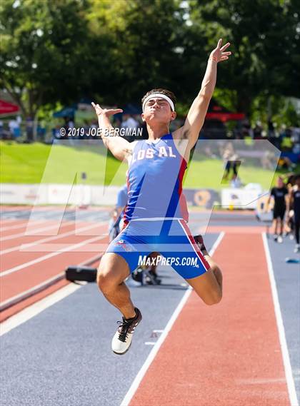 Thumbnail 3 in CIF Track and Field Championships (Boys Long Jump - Day 1) photogallery.