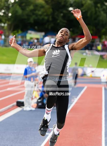 Thumbnail 3 in CIF Track and Field Championships (Boys Long Jump - Day 1) photogallery.