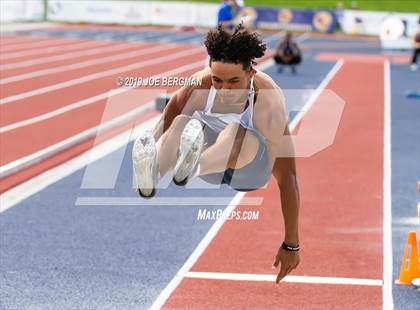 Thumbnail 3 in CIF Track and Field Championships (Boys Long Jump - Day 1) photogallery.