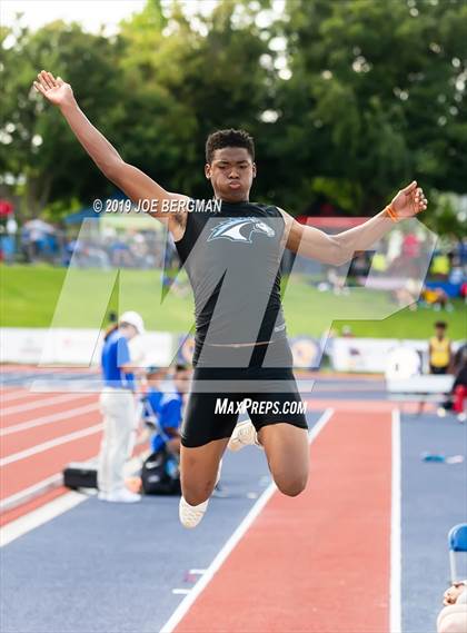 Thumbnail 1 in CIF Track and Field Championships (Boys Long Jump - Day 1) photogallery.