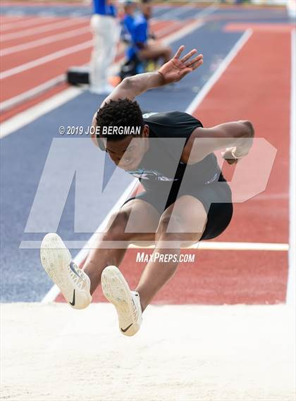 Thumbnail 3 in CIF Track and Field Championships (Boys Long Jump - Day 1) photogallery.
