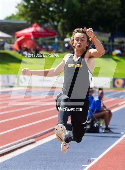 Thumbnail 3 in CIF Track and Field Championships (Boys Long Jump - Day 1) photogallery.