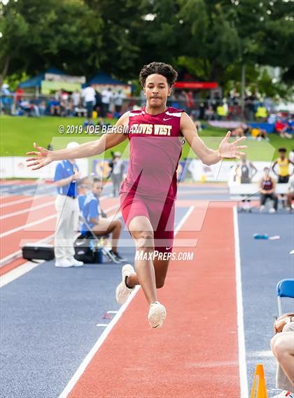 Thumbnail 3 in CIF Track and Field Championships (Boys Long Jump - Day 1) photogallery.