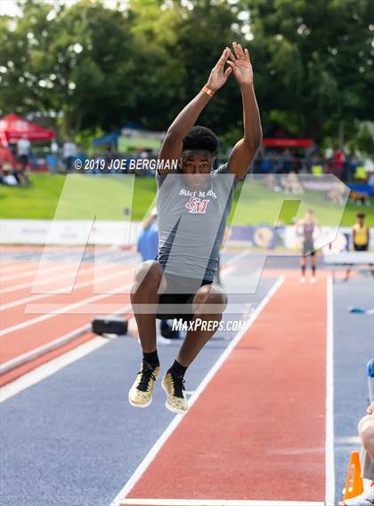 Thumbnail 2 in CIF Track and Field Championships (Boys Long Jump - Day 1) photogallery.