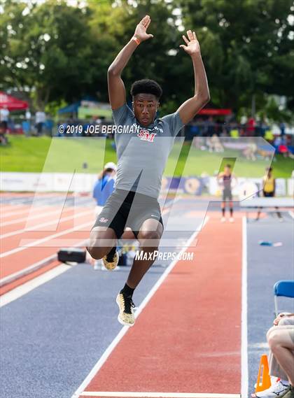 Thumbnail 1 in CIF Track and Field Championships (Boys Long Jump - Day 1) photogallery.